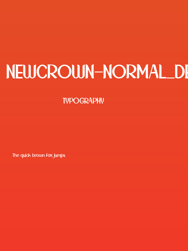 NewCrown-Normal_DEMO Poster