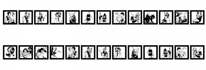 NewDarkTimes फ़ॉन्ट लोअरकेस