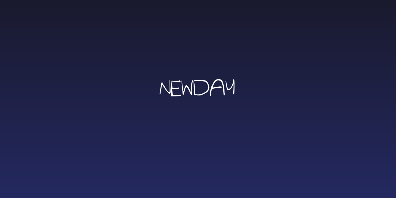 NewDay Social Header