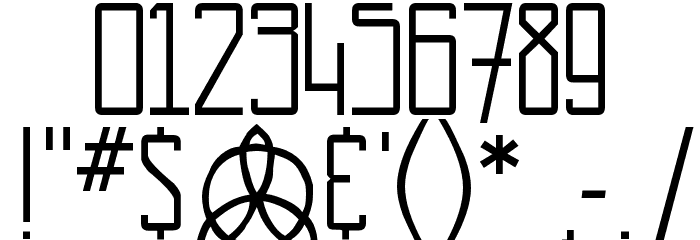 NewDeli Font OTHER CHARS