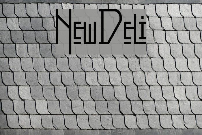 NewDeli Font examples