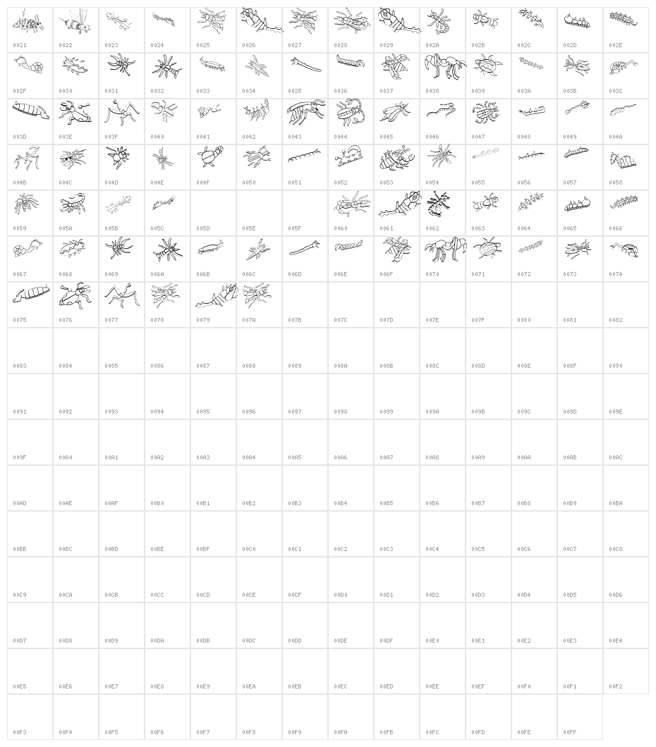 NewEarthResidents Character Map