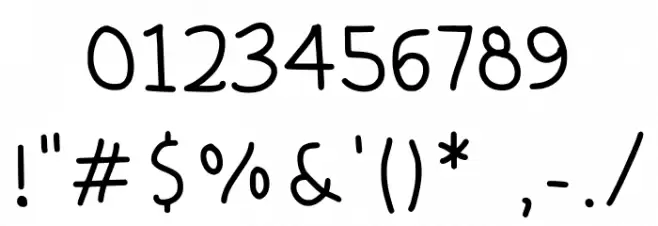 NewFont Medium Font OTHER CHARS