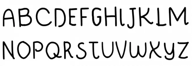 NewFont Medium Font UPPERCASE