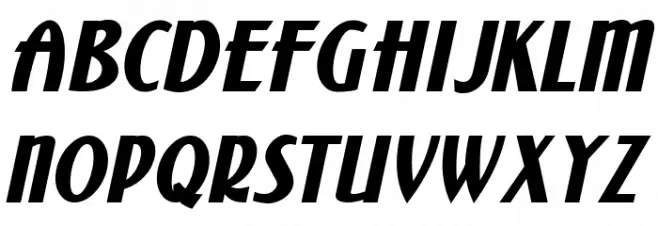 NewForum Bold Italic Polices MAJUSCULES
