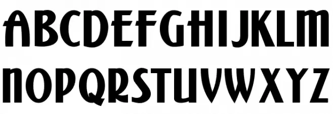 NewForum Bold フォント 大文字