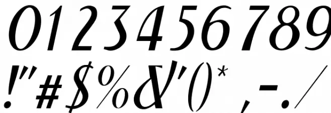 NewForumLight Italic Font OTHER CHARS