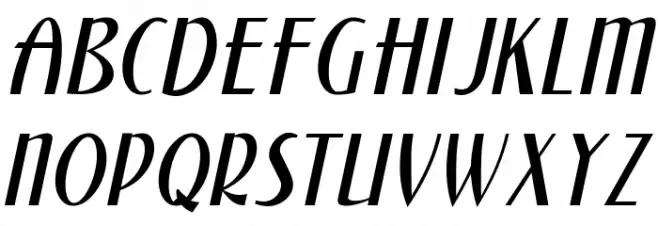 NewForumLight Italic फ़ॉन्ट अपरकेस