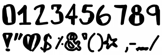 NewGodFlow Font OTHER CHARS