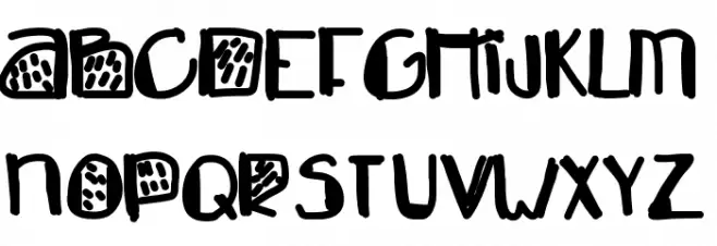 NewGodFlow Schriftart Groß