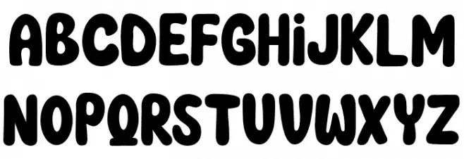 NewHomeDisplay फ़ॉन्ट लोअरकेस