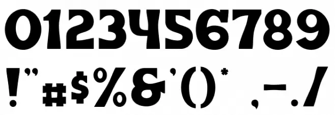 NewInnerspeaker Font OTHER CHARS