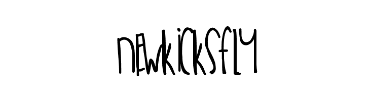 NewKicksFly Font