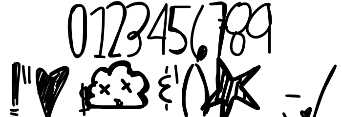 NewKicksFly Font OTHER CHARS