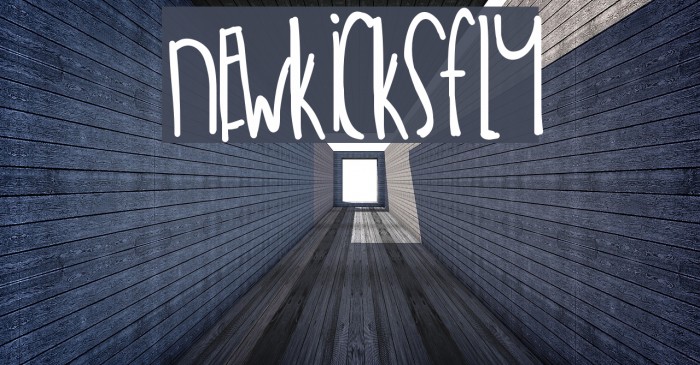 NewKicksFly Font examples