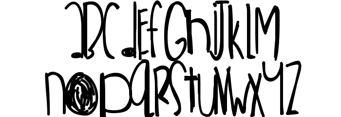 NewKicksFly Font LOWERCASE