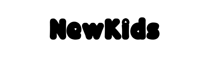 NewKids  Free Fonts Download