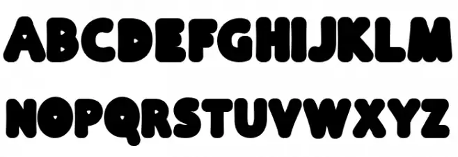 NewKids Font Litere mari