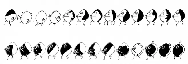 NewKoeppes Font LOWERCASE