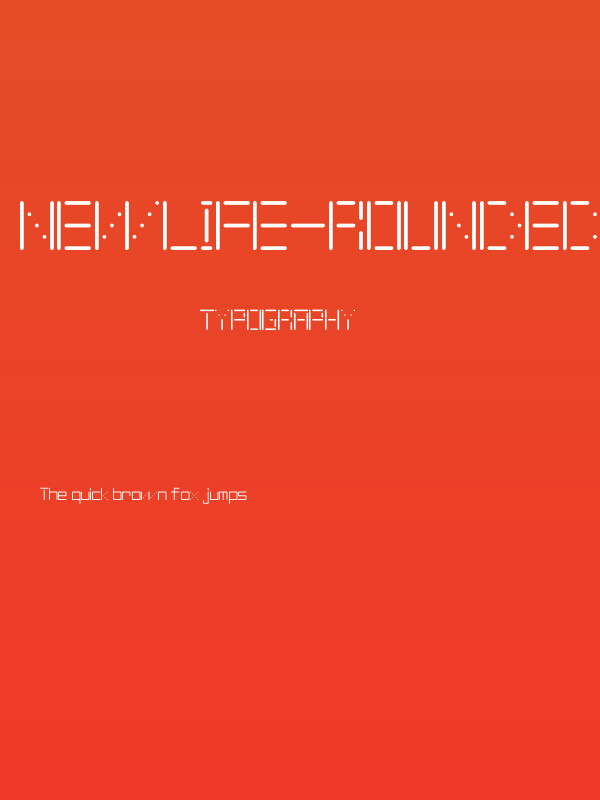 NewLife-Rounded Regular Poster