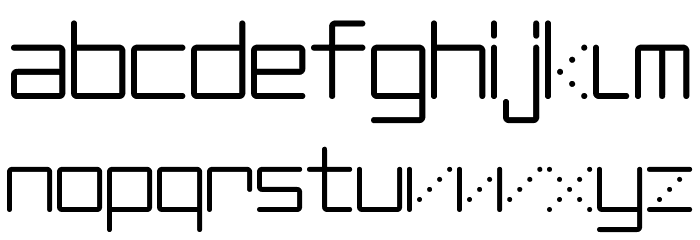 NewLife-Rounded Regular Font LOWERCASE
