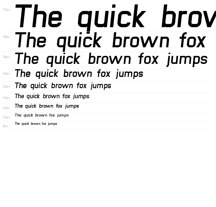 NewMedia Bold Italic Waterfall