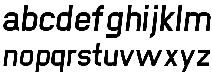 NewMedia Bold Italic Fuentes MINÚSCULAS