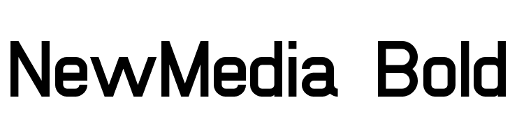 NewMedia Bold Font
