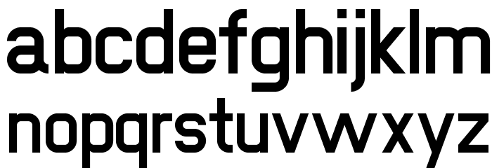 NewMedia Bold フォント 小文字