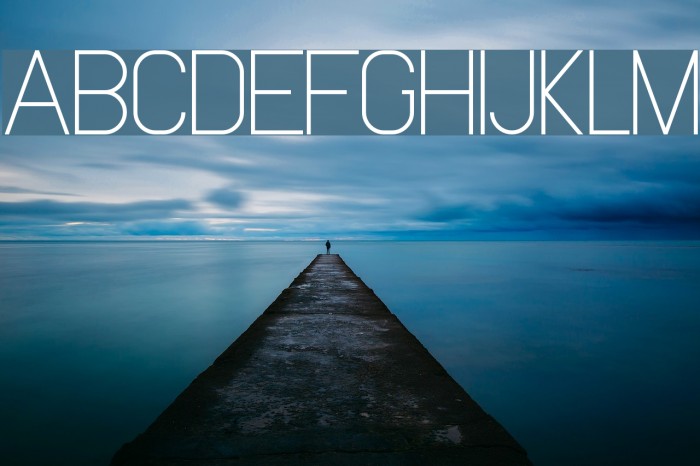 NewMedia Regular Font examples