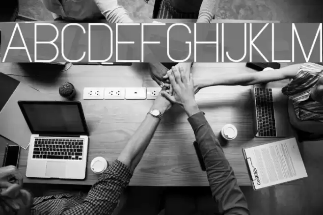 NewMedia Regular フォント examples