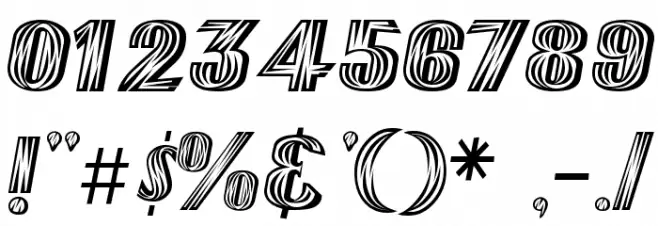 NewMexico Font OTHER CHARS