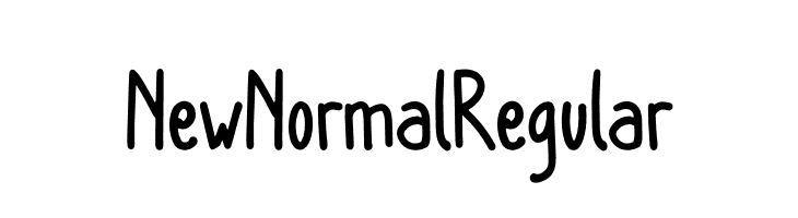 NewNormalRegular  免费字体下载