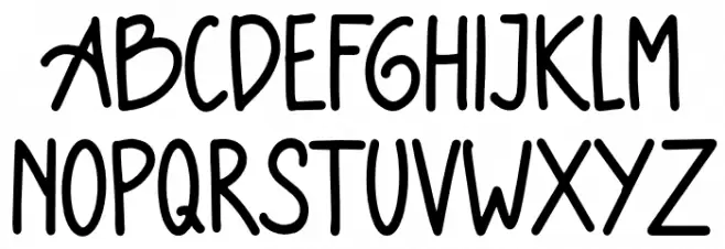NewNormalRegular Schriftart Groß