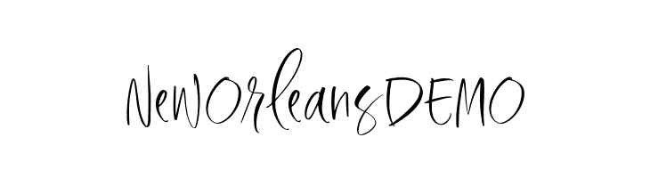 NewOrleansDEMO  フリーフォントのダウンロード