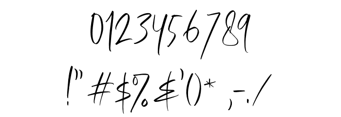 NewOrleansDEMO Font OTHER CHARS