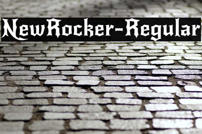 NewRocker-Regular Example 1
