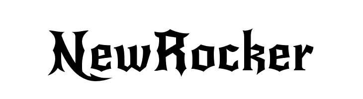 NewRocker  Скачать бесплатные шрифты