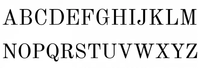NewStandard Schriftart Groß
