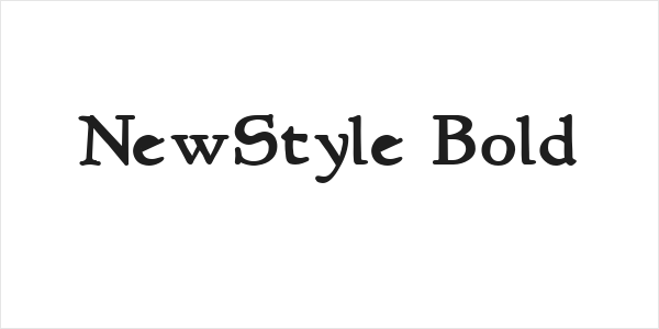NewStyle Bold Logo