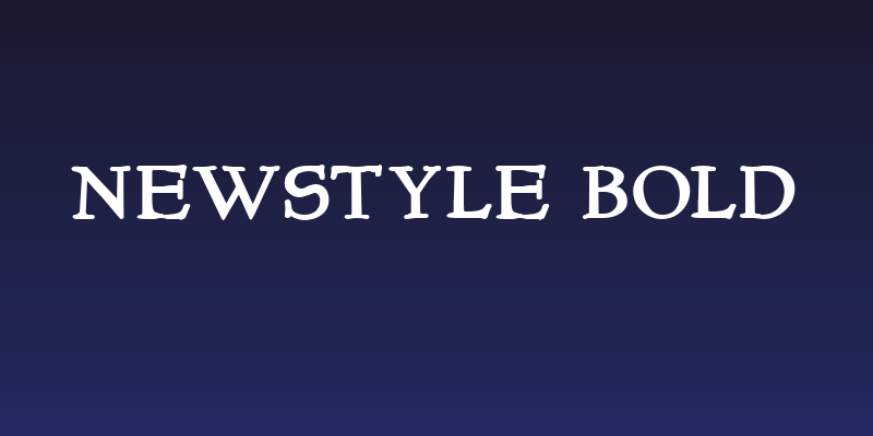 NewStyle Bold Social Header