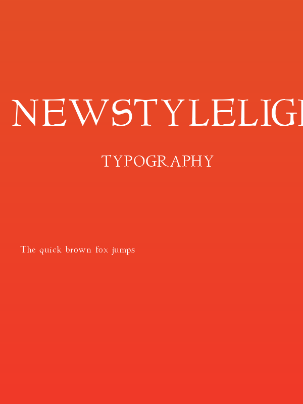 NewStyleLight Poster