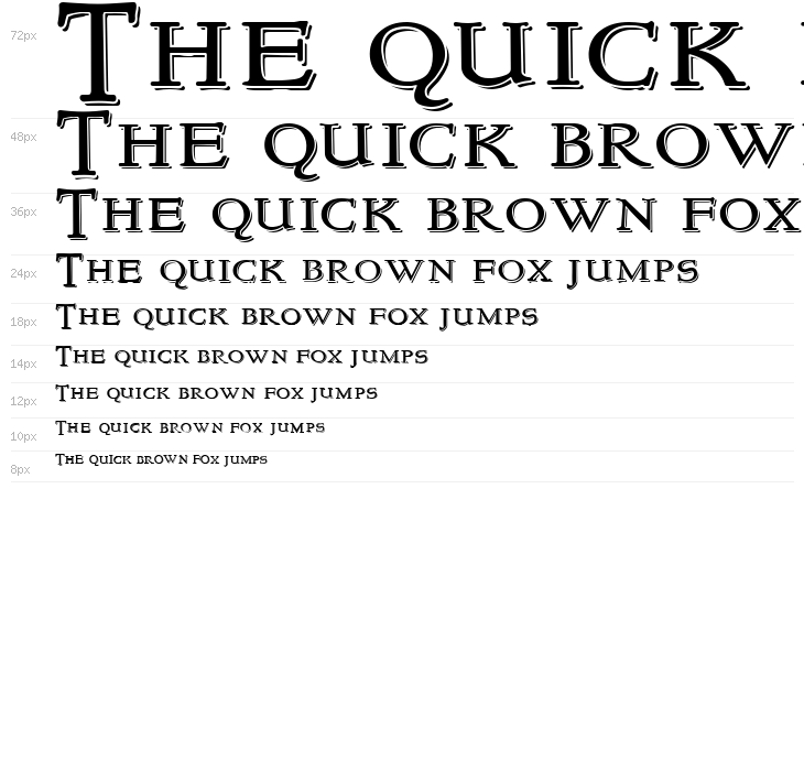 NewStyleTitling Embossed Waterfall