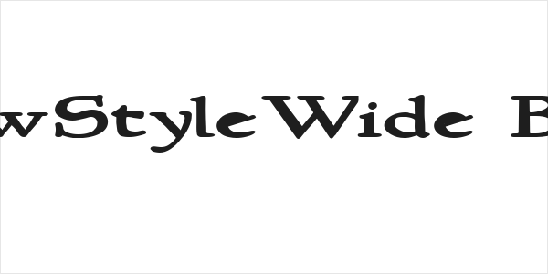 NewStyleWide Bold Logo