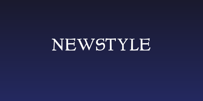 NewStyle Social Header