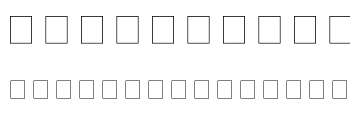 NewSymbolFont Font OTHER CHARS