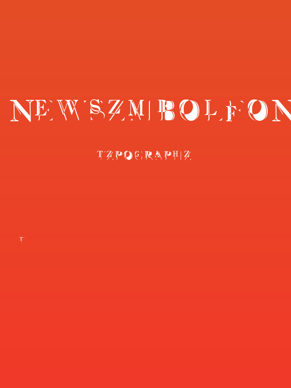 NewSymbolFont11 Poster