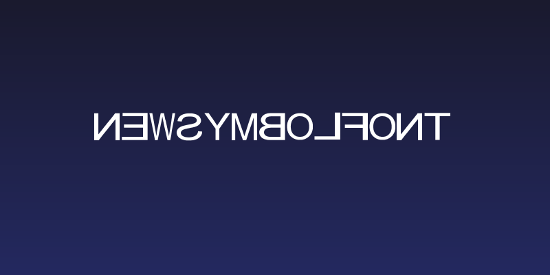 NewSymbolFont14 Social Header