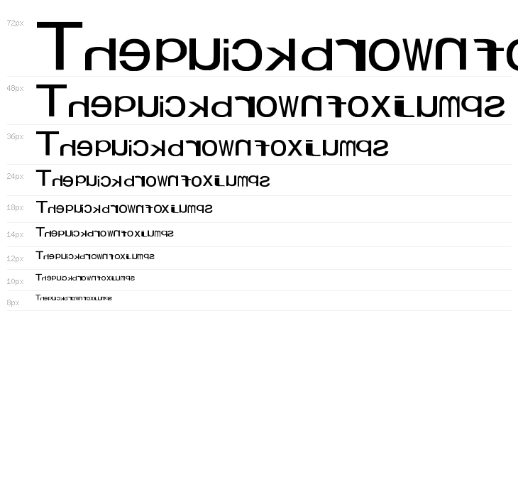 NewSymbolFont14 Waterfall