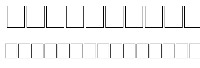 NewSymbolFont15 Font OTHER CHARS